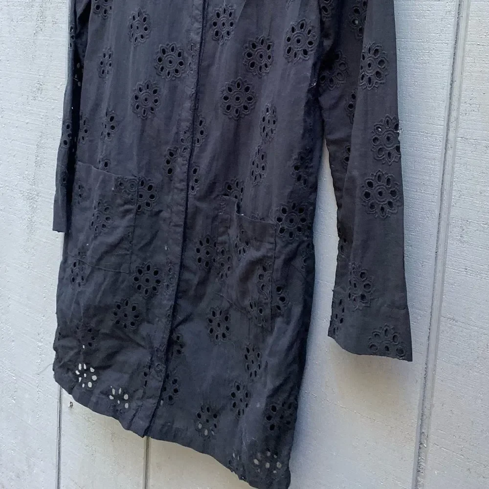 Patrick Robinson‎ Eyelet Tunic Dress Coverup